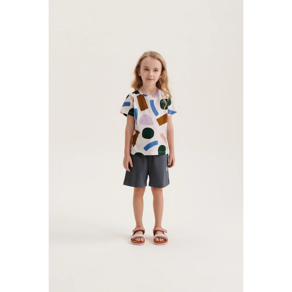 Children's T-shirt made of 100% organic cotton Dakawa Paint Stroke/Sandy 3M-10Y - Liewood
