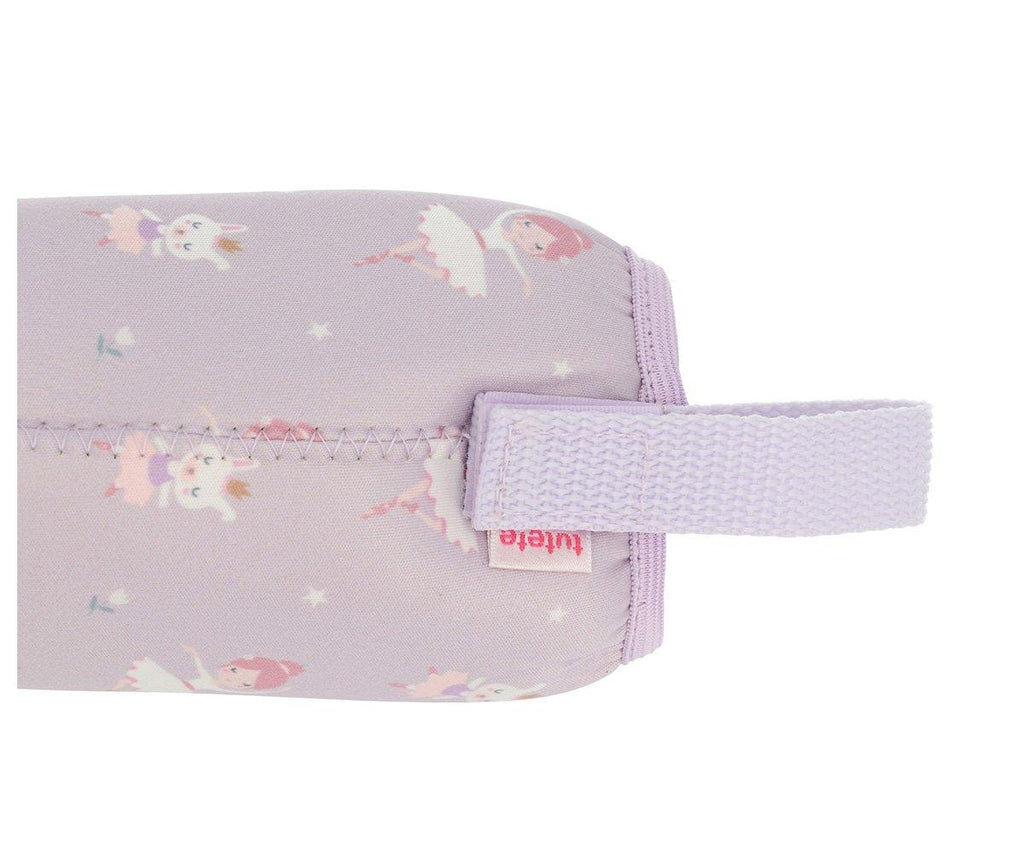 Παιδικό Ανοξείδωτο Μπουκάλι νερού Ballerina με κάλυμμα νεοπρενίου 350ml Tutete