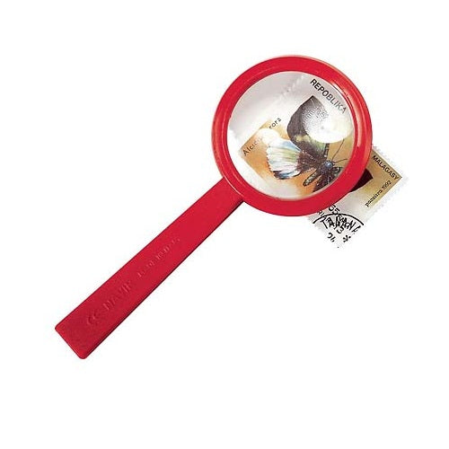 Navir Magnifying Glass Simple  Suitable for Schoolwork +5 Years - Random color