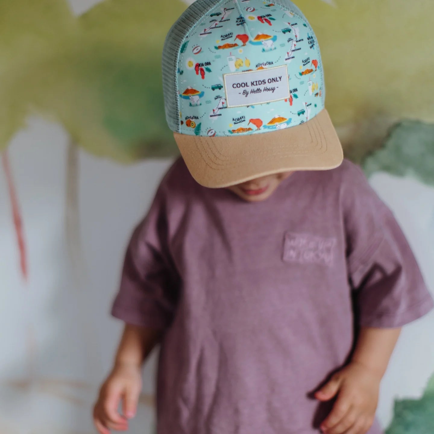 Παιδικό καπέλο jockey New Zealand 2-6 ετών+ Hello Hossy