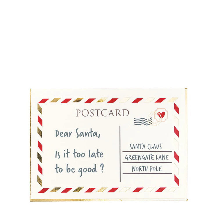 Notepad block Xmas letter white small 21.5x14.5cm