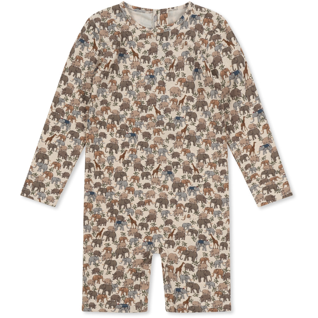 Kids onesie swimsuit Safari6M-10Y Konges Slojd