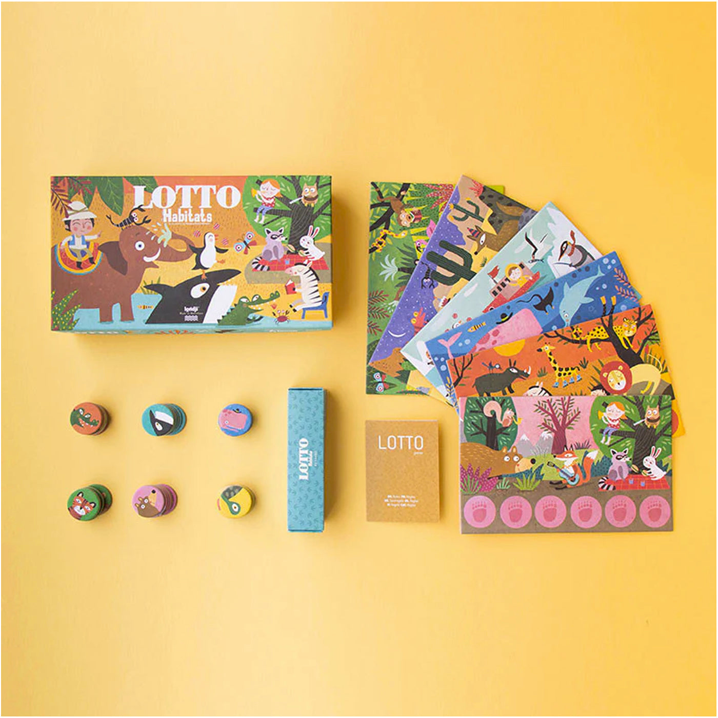 Lotto Habitats Board Game 4+ Years - Londji