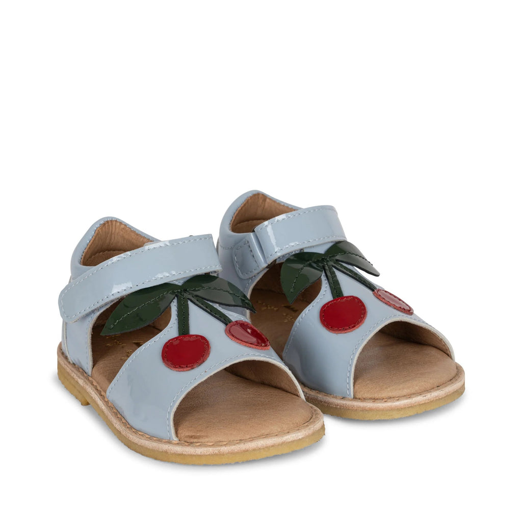 Cherry sandals - light blue 21-31 Konges Slojd