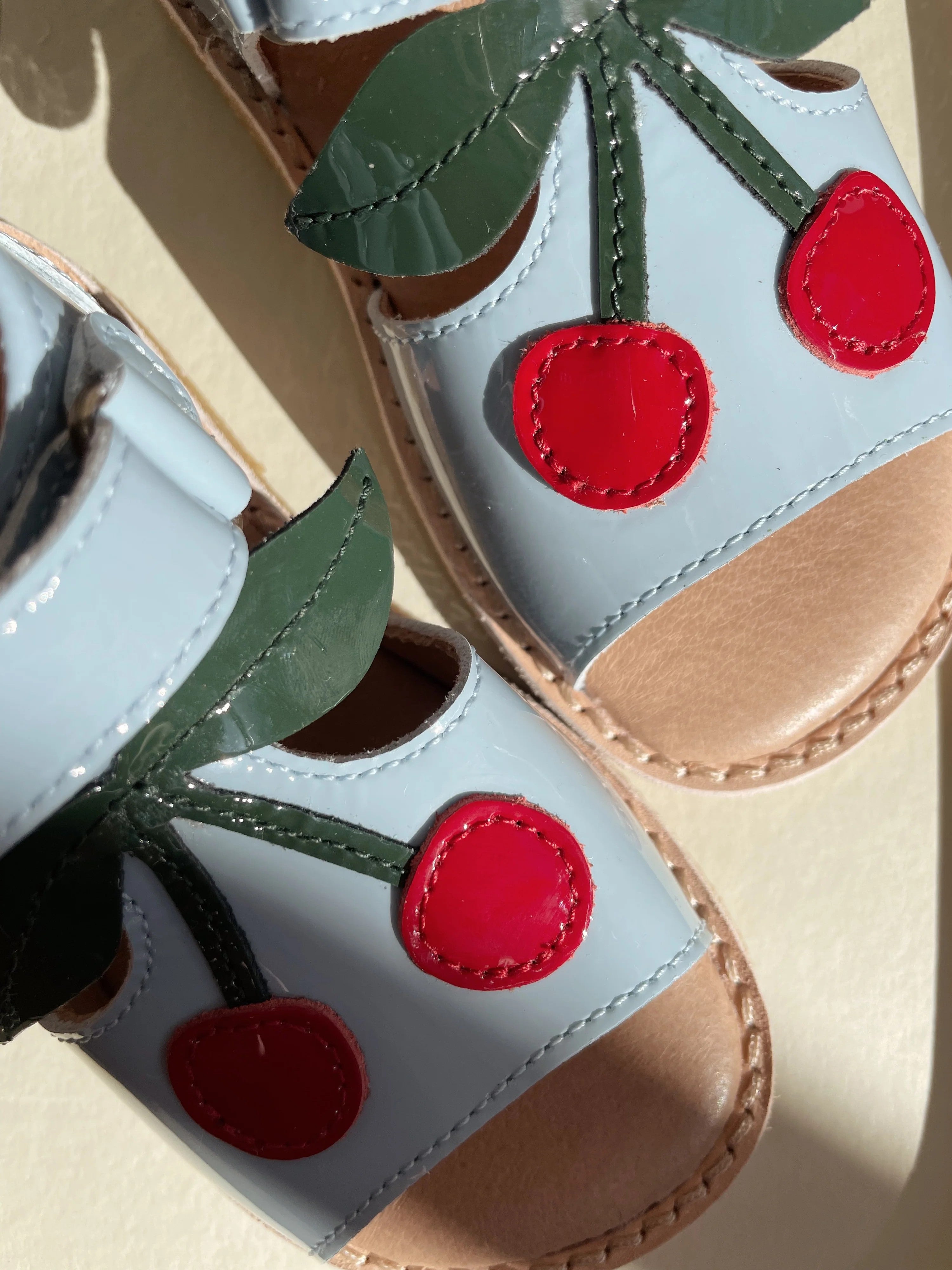 Cherry sandals - light blue 21-31 Konges Slojd