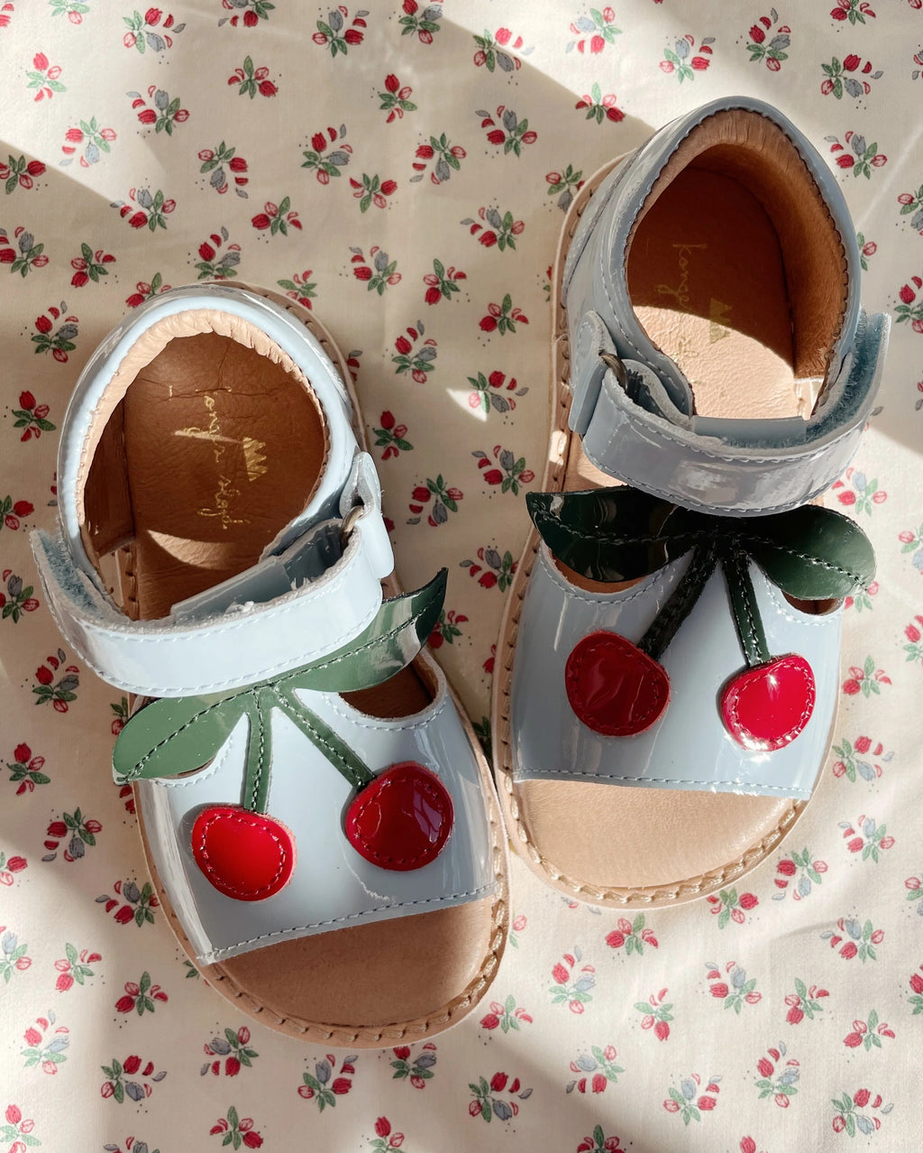 Cherry sandals - light blue 21-31 Konges Slojd