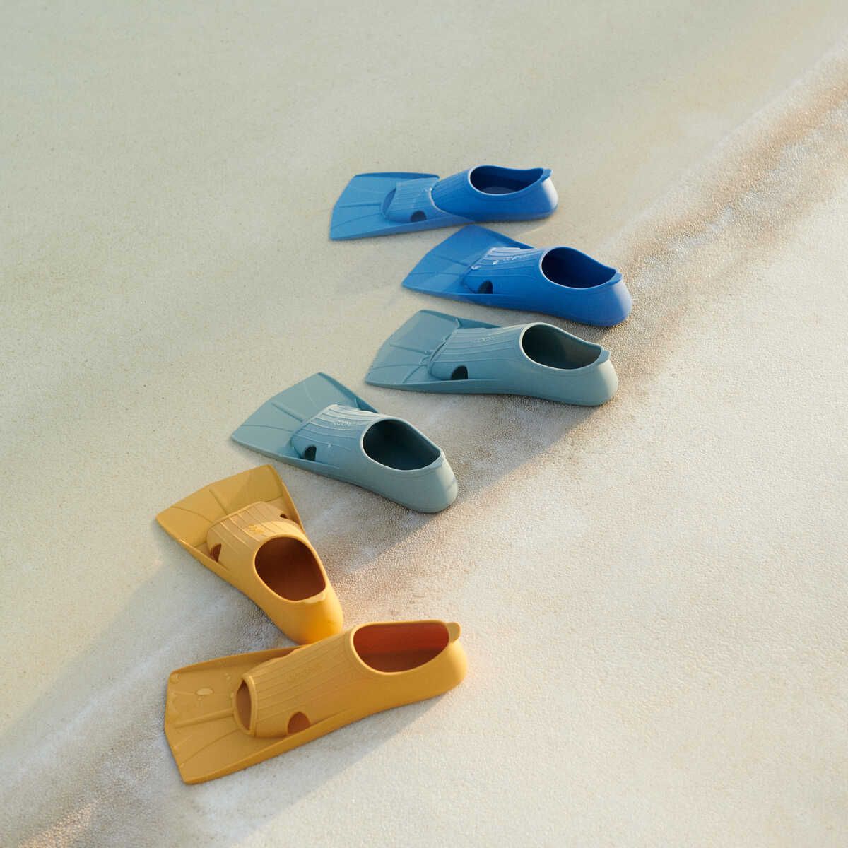 Summer accessories - Children's swim fins - Gustav Peppermint No 27-35