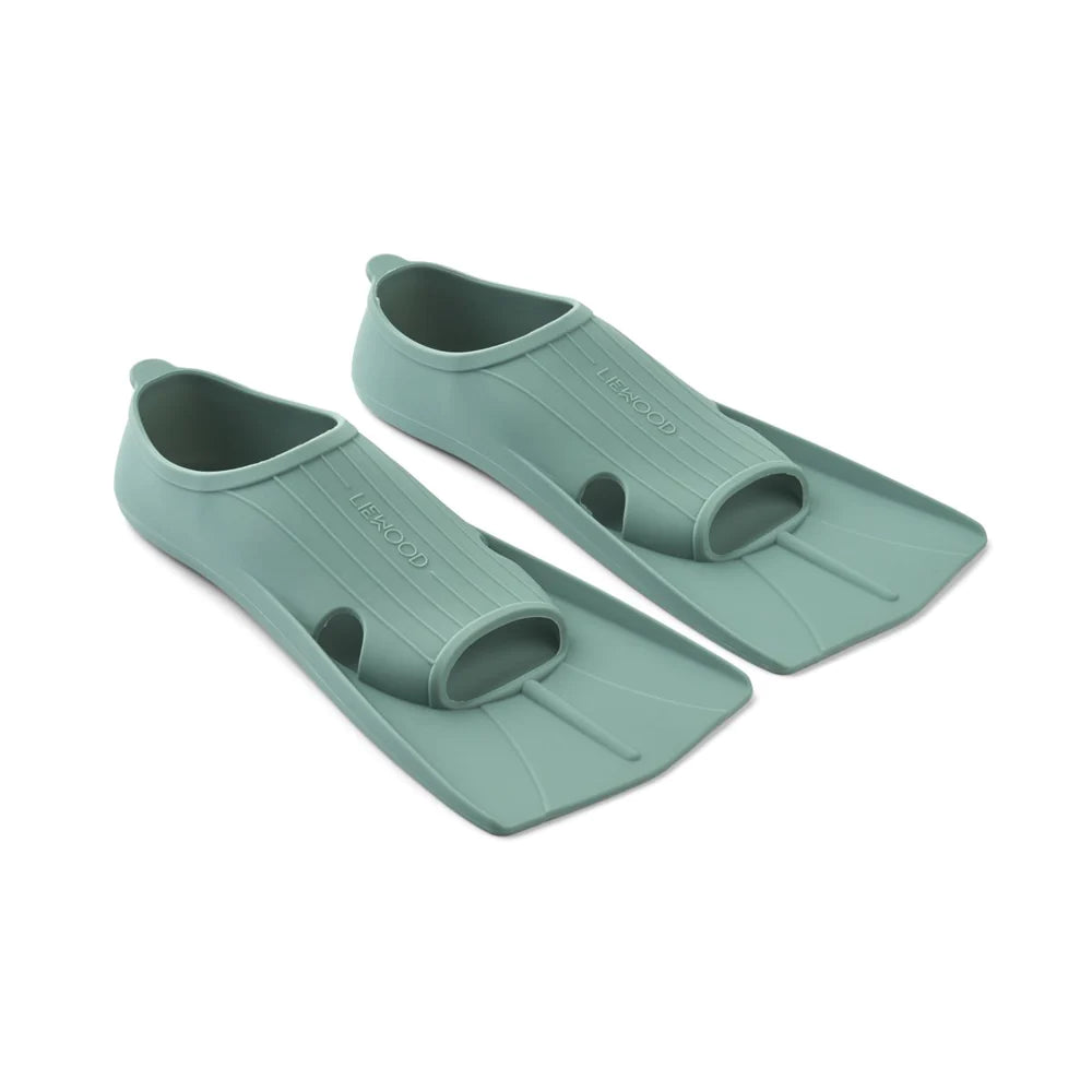 Summer accessories - Children's swim fins - Gustav Peppermint No 27-35