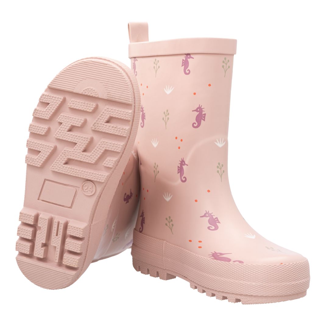 Παιδικές γαλότσες από 100% φυσικό καουτσούκ Seahorse Νο 23-24 Fresk