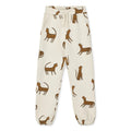 Children's sweat pants made of 100% organic cotton inga Leopard/Sandy 6M-10Y - Liewood