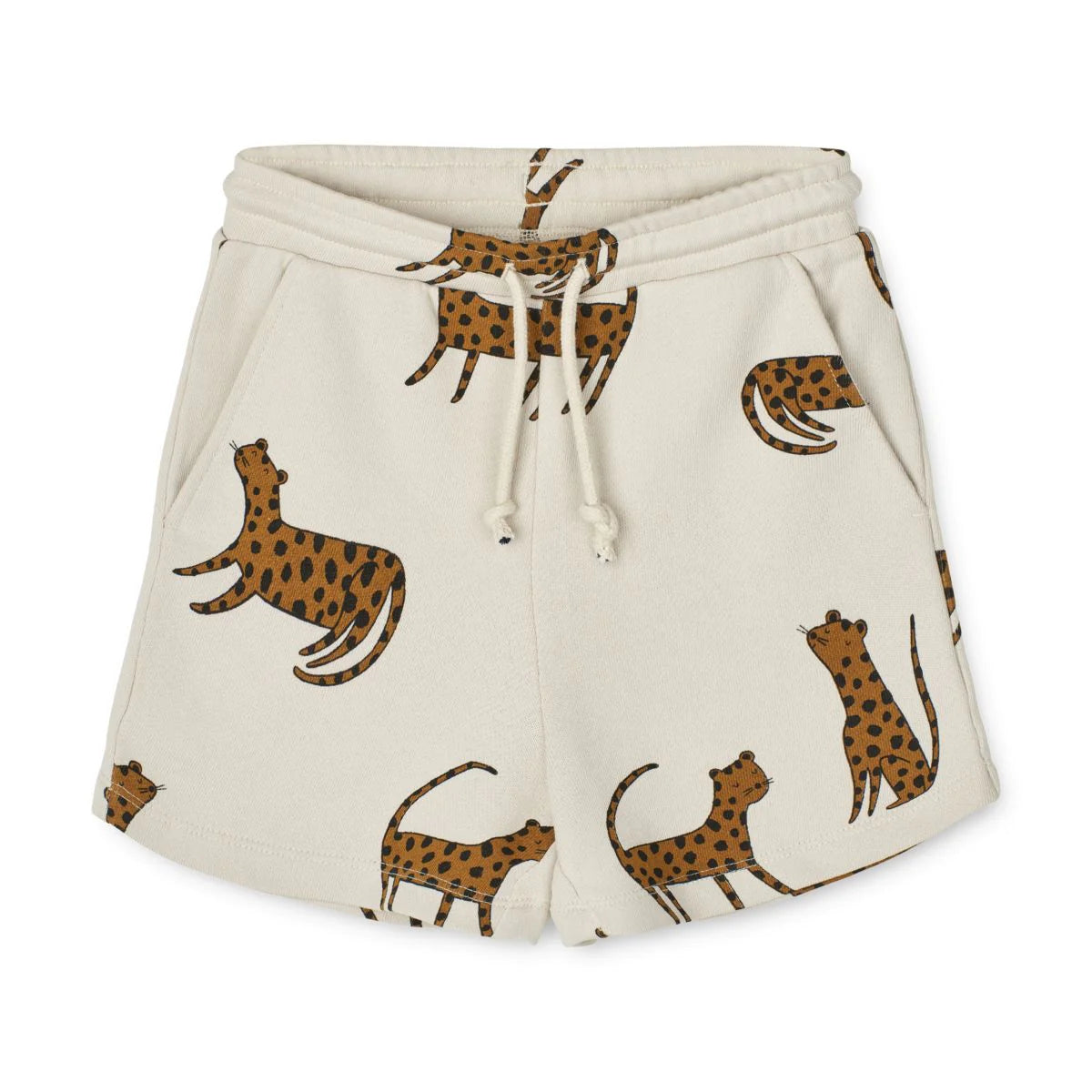 Gram Printed Sweatshorts - Leopard/Sandy  3M-10Y - Liewood
