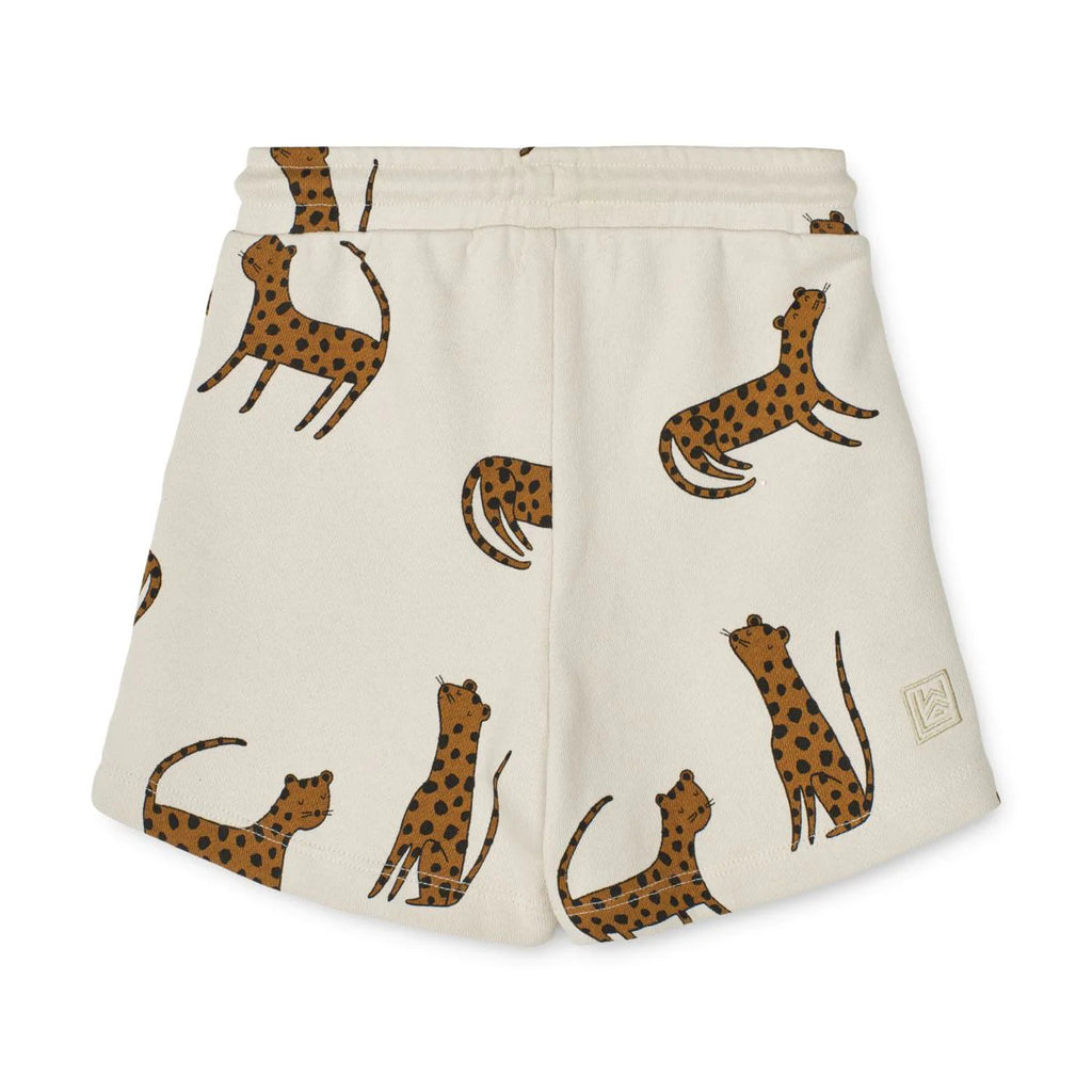 Gram Printed Sweatshorts - Leopard/Sandy  3M-10Y - Liewood