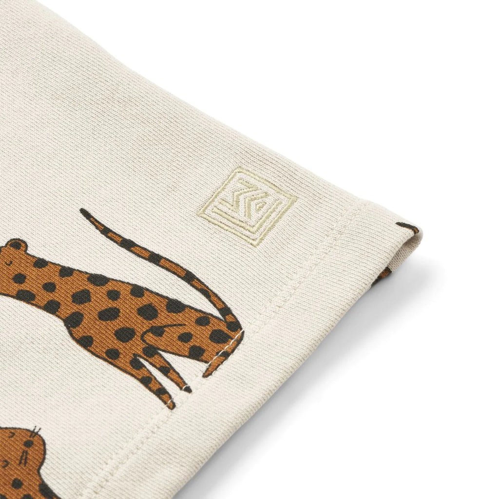 Gram Printed Sweatshorts - Leopard/Sandy  3M-10Y - Liewood