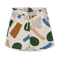 Gram Printed Sweatshorts - Paint Stroke/Sandy  3M-10Y - Liewood