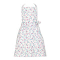 Kid's cotton apron Retro floral - Allyna white