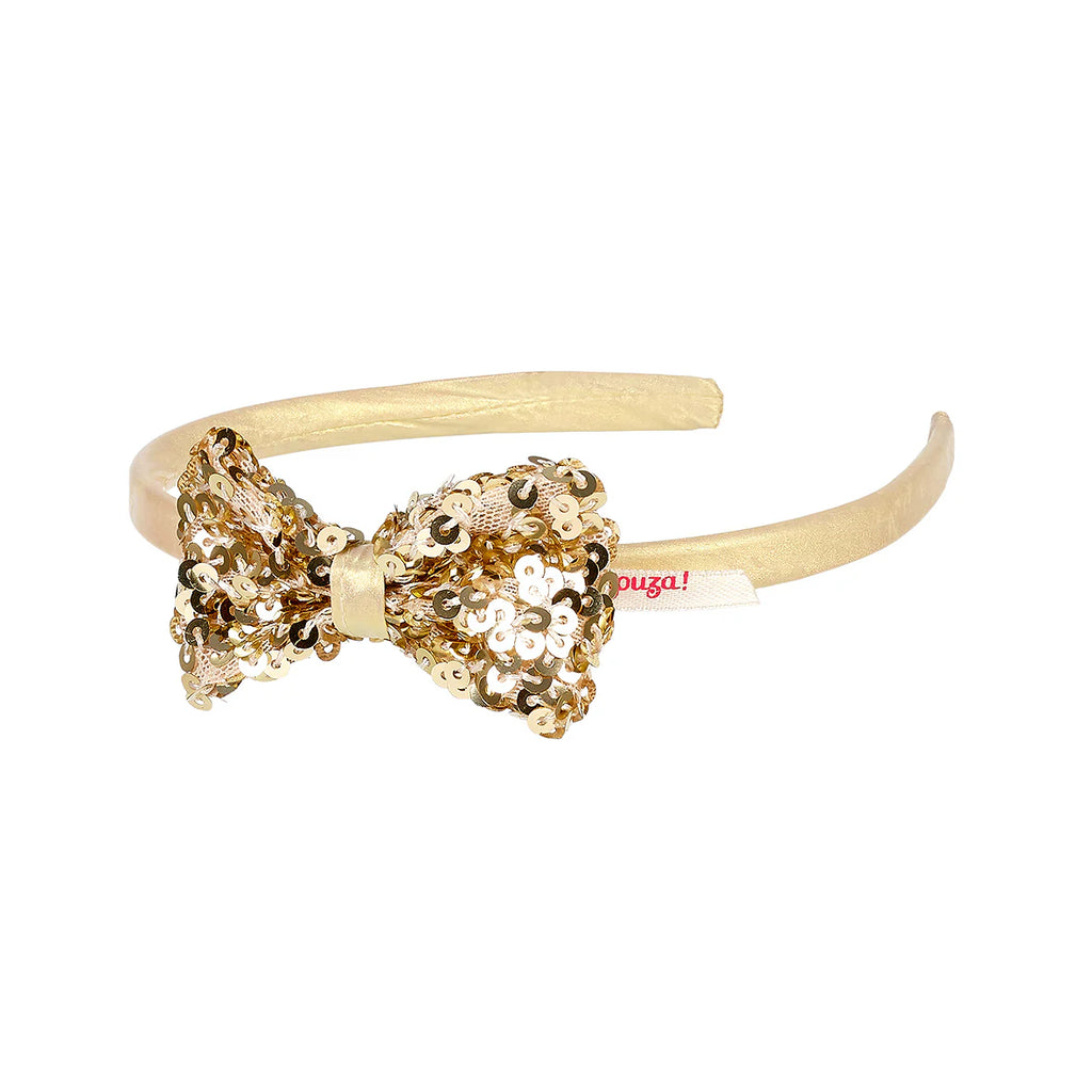 Girl's Tiara Angelique with gold bow 3Y+ Souza