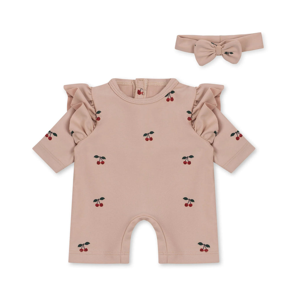 Σετ Ρούχα κούκλας για την παραλία Cherry -Konges Slojd