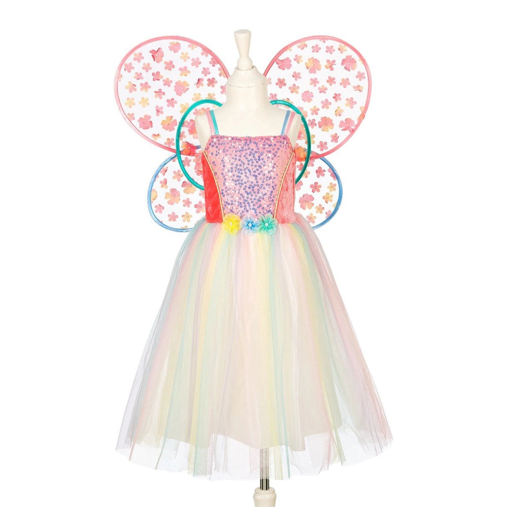 Kid's fairy dress Flora 3-7Y