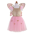 Children’s Butterfly Costume with Gold Wings (Ages 5–7)