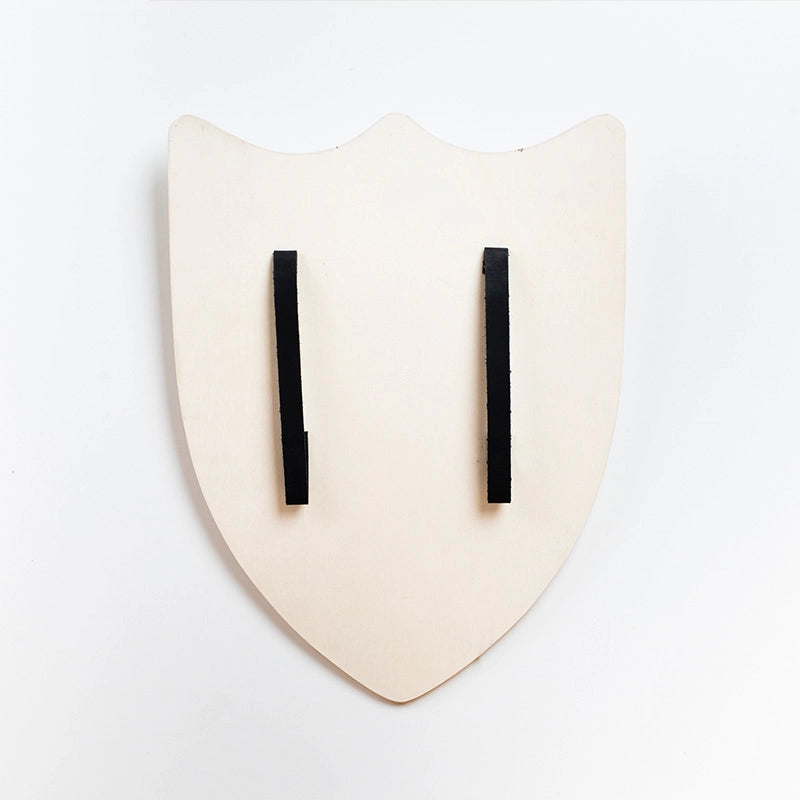 Shield Historik White with Templar Cross