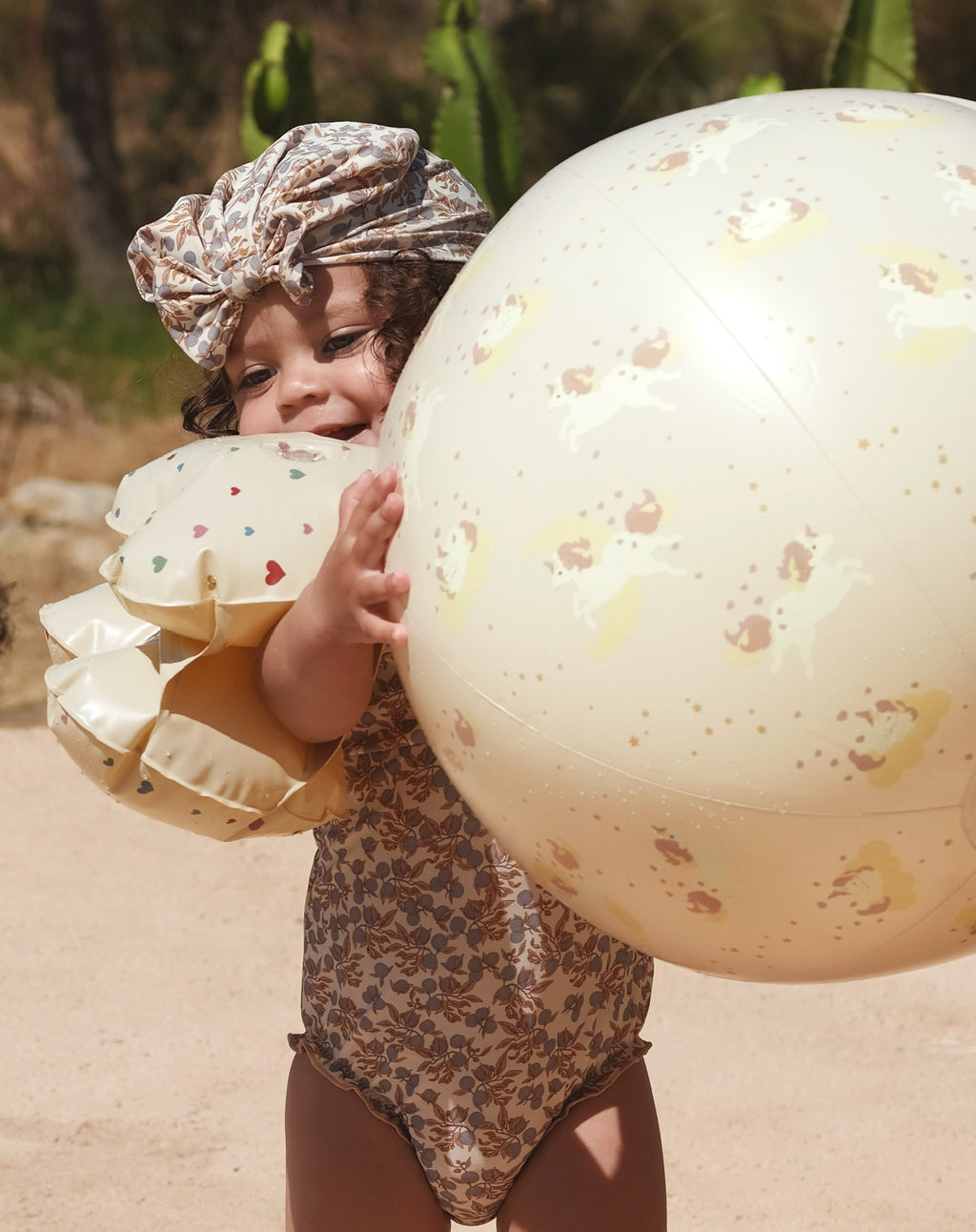 Φουσκωτή μπάλα θαλάσσης Unicorn 40cm - Konges Slojd