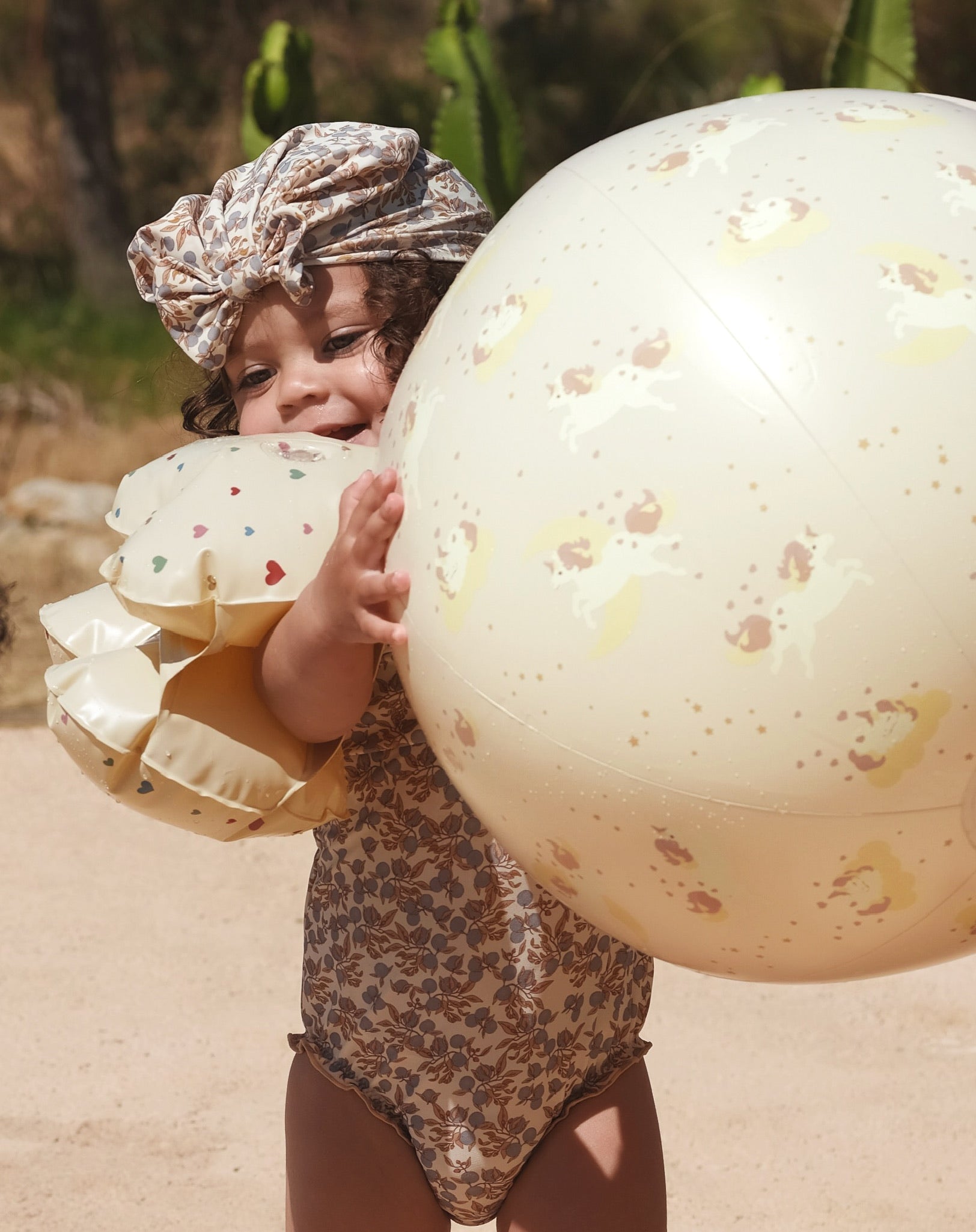 Φουσκωτή μπάλα θαλάσσης Unicorn 40cm - Konges Slojd