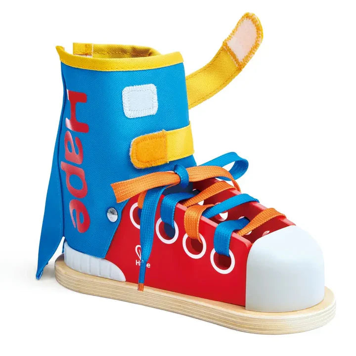 Wooden Tie-It Lacing Sneaker 3Y+ Hape