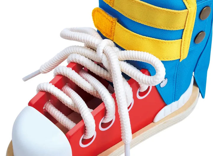 Wooden Tie-It Lacing Sneaker 3Y+ Hape
