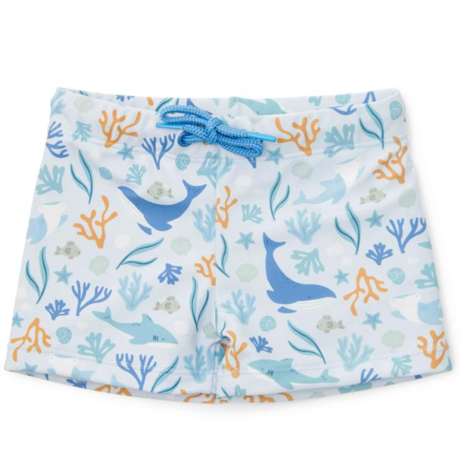 Swim pants Ocean Dreams Blue 9M-4Years Little Dutch