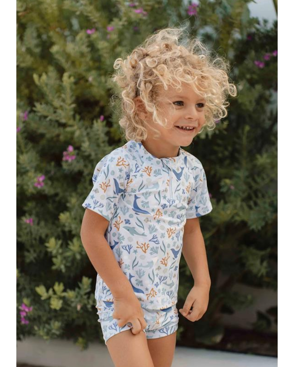 Swim pants Ocean Dreams Blue 9M-4Years Little Dutch