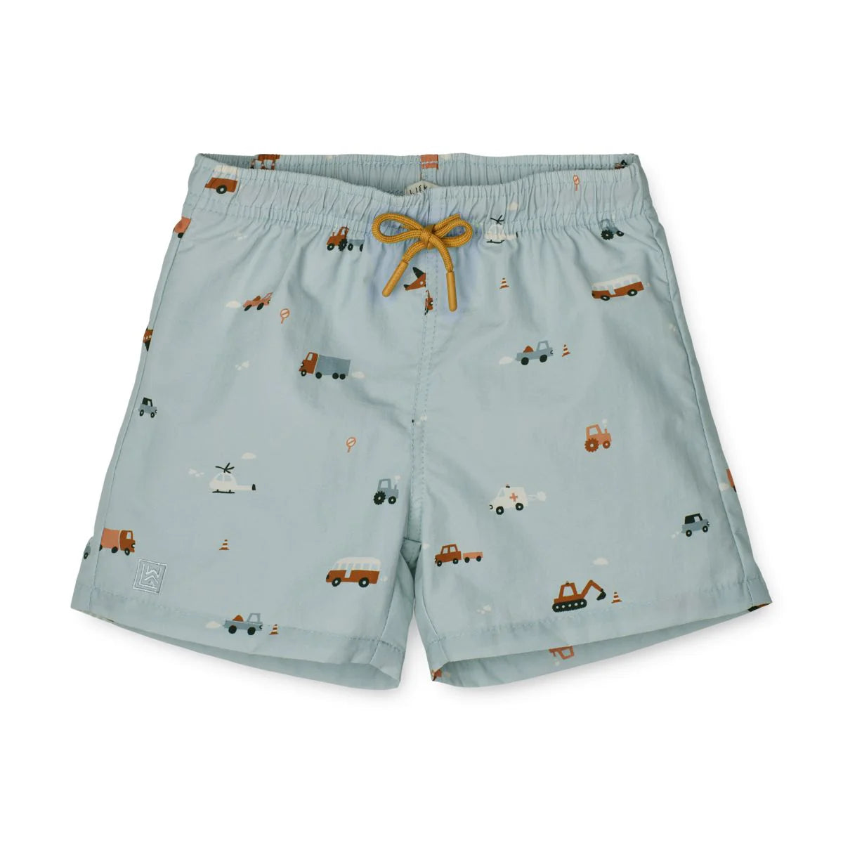 Παιδικό μαγιό βερμούδα Duke Vehicles/Dove Blue print 2Y-10Years - Liewood