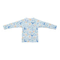 Swim t-shirt long sleeve +UV Ocean Dreams Blue 9M-4Y Little Dutch
