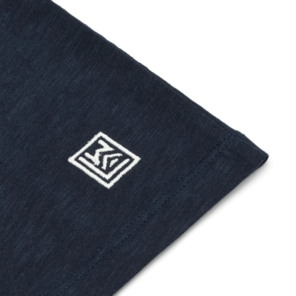 Kid's Madison linen shorts Whale Blue 3M-10Y - Liewood