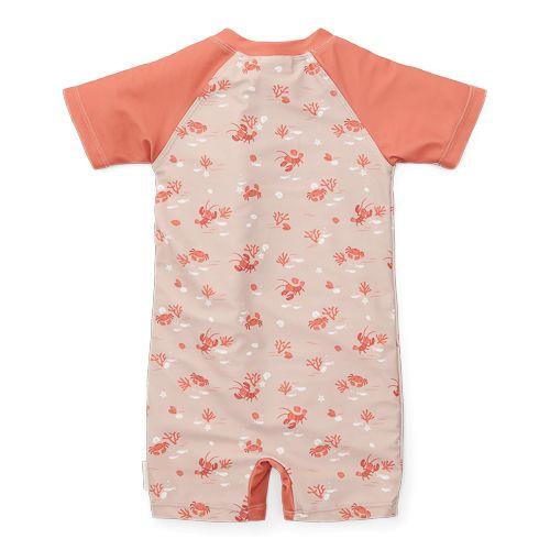 Kid's one-piece swimsuit with UV50 protection Lobster Bay 9M-4Y Little Dutch