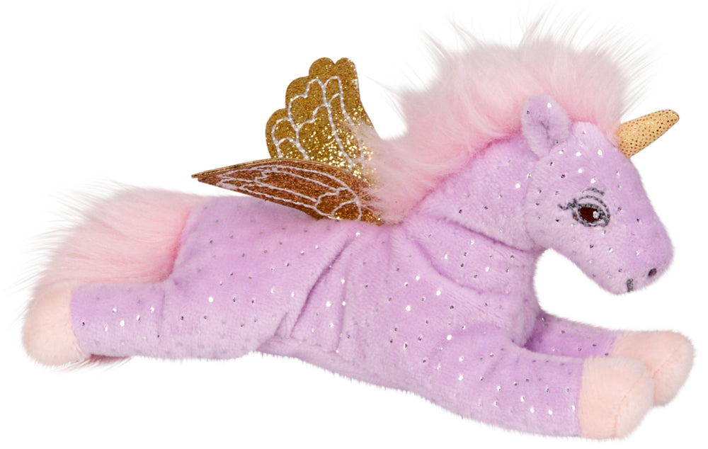 Children's toy plush unicorn lilac with glitter unicorn paradise 4+ years