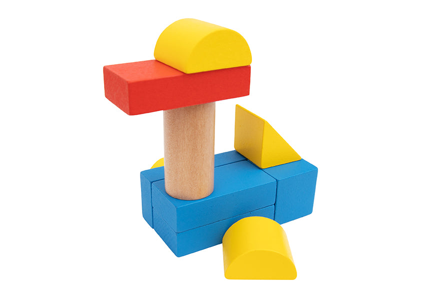 Παιδικό παιχνίδι σετ 50 Ξύλινα Τουβλάκια Πόλη +2 ετών Tooky Toy