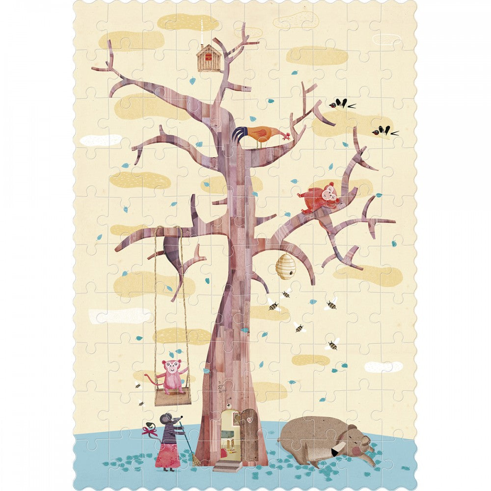 My Tree - 100 Pcs - Reversible Pocket Puzzle +6 years Londji