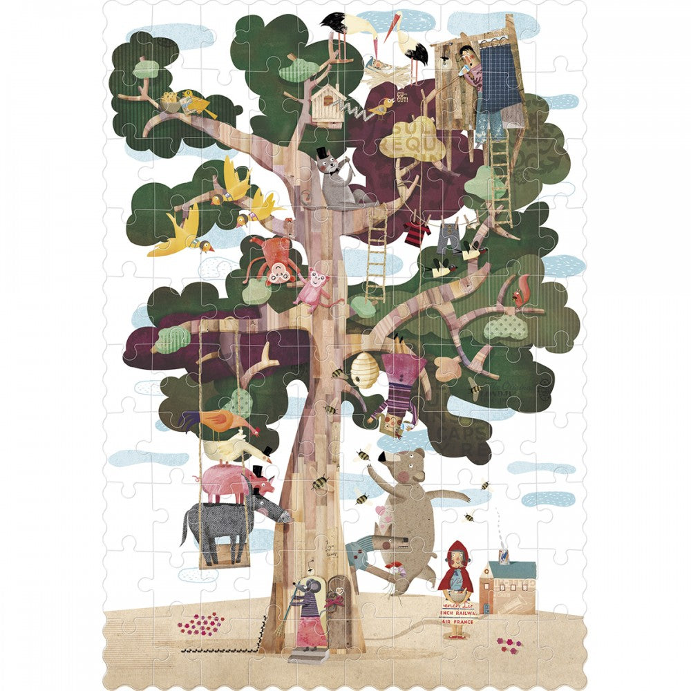 My Tree - 100 Pcs - Reversible Pocket Puzzle +6 years Londji