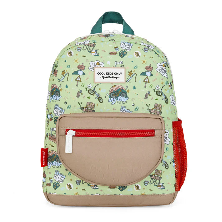 Children's backpack Mountain Ride in 2 sizes - 2 to 5 years and 6+ years - Hello Hossy