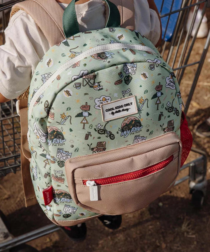 Children's backpack Mountain Ride in 2 sizes - 2 to 5 years and 6+ years - Hello Hossy