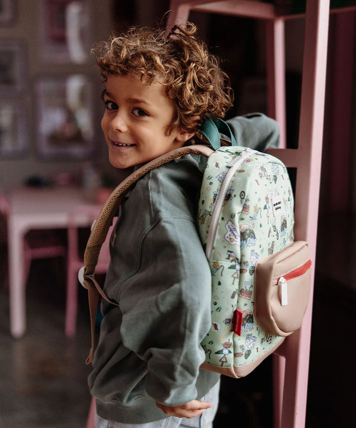 Children's backpack Mountain Ride in 2 sizes - 2 to 5 years and 6+ years - Hello Hossy