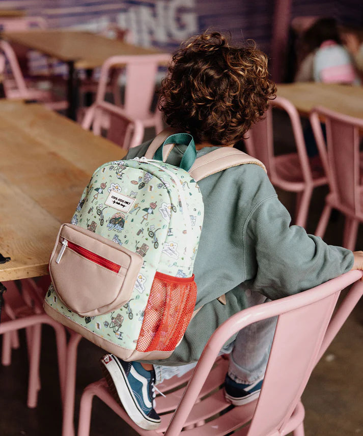 Children's backpack Mountain Ride in 2 sizes - 2 to 5 years and 6+ years - Hello Hossy