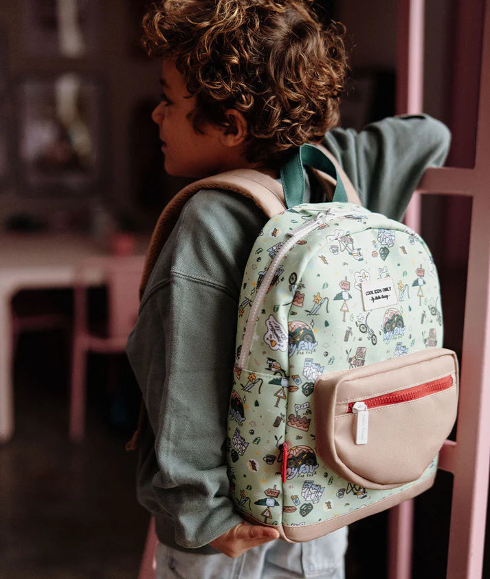 Children's backpack Mountain Ride in 2 sizes - 2 to 5 years and 6+ years - Hello Hossy