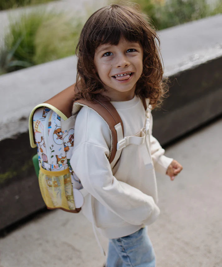 Children's backpack San Francisco in 2 sizes - 2 to 5 years and 6+ years - Hello Hossy