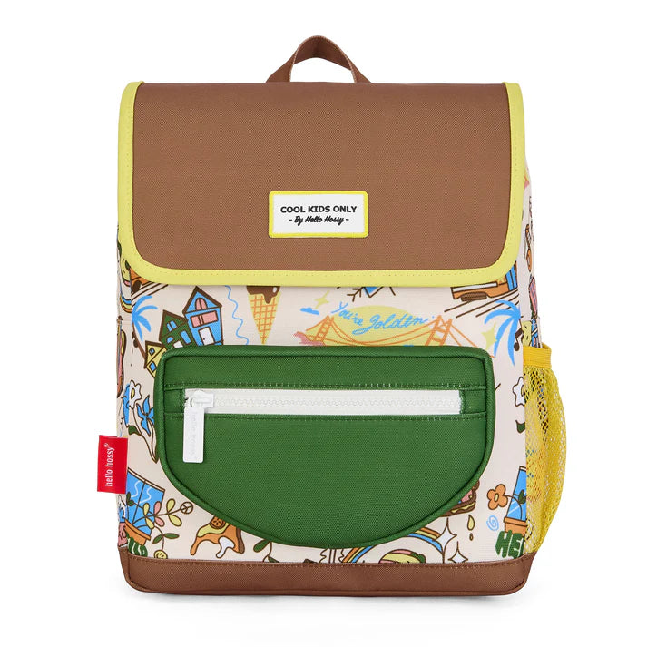 Children's backpack San Francisco in 2 sizes - 2 to 5 years and 6+ years - Hello Hossy
