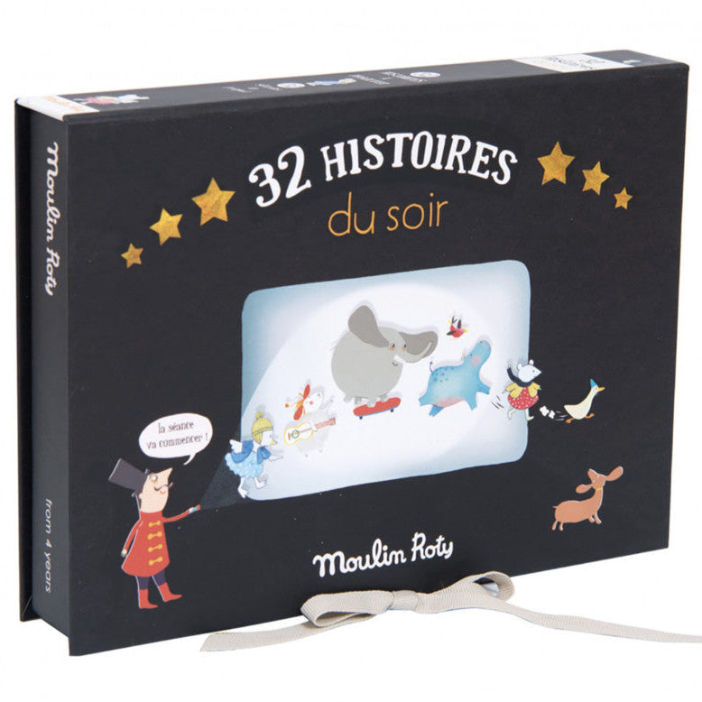 Kid's large cinema set-32 stories-Moulin Roty-4+Y