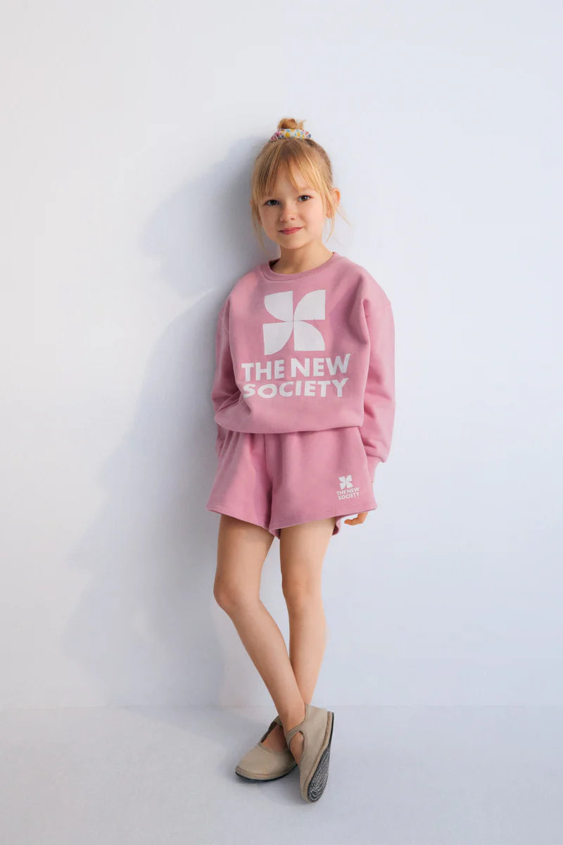 Kid's pink short Mykonos 3-14Y The New Society