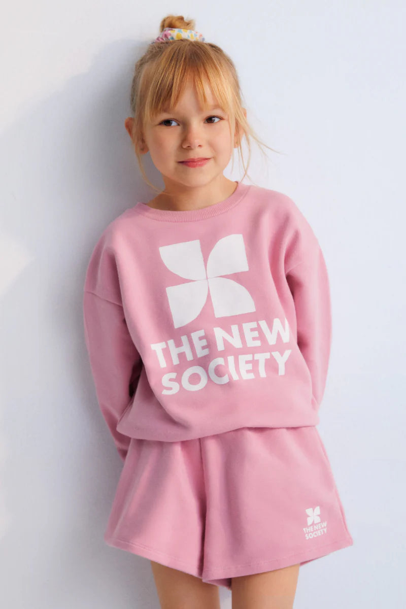 Kid's pink short Mykonos 3-14Y The New Society