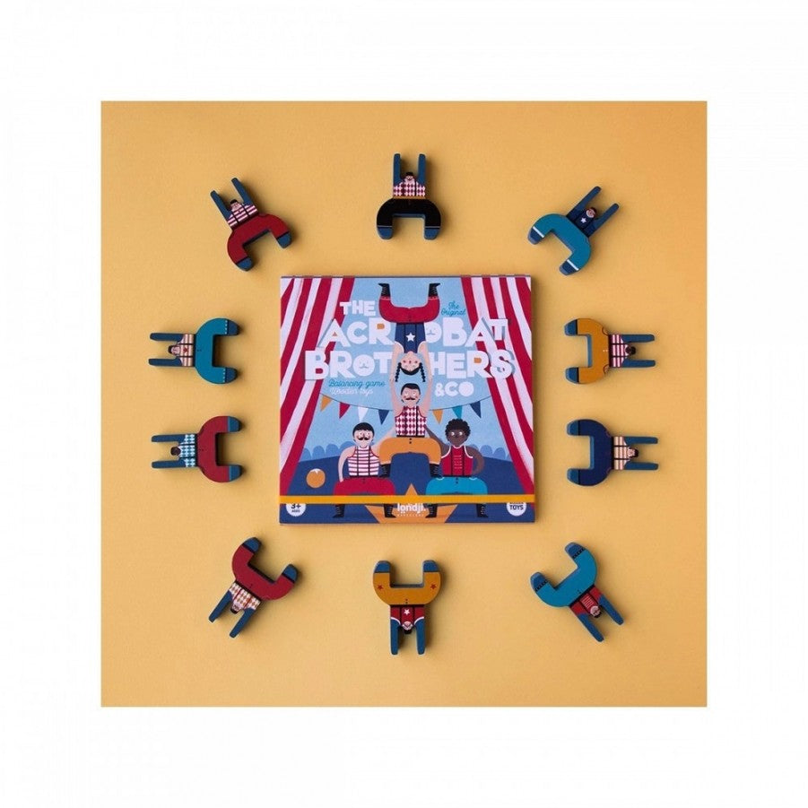 Wooden balance toy Acrobats 3+ years - Londji