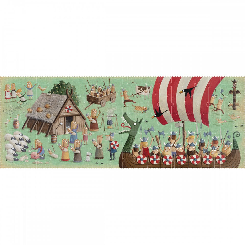 I'm A Viking Puzzle - 100 Pcs 5+ years-Londji